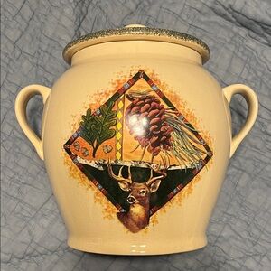 Home & Garden Party Stoneware Collection Cookie Jar